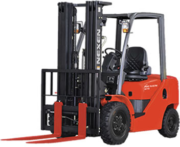 Engine powered forklifts